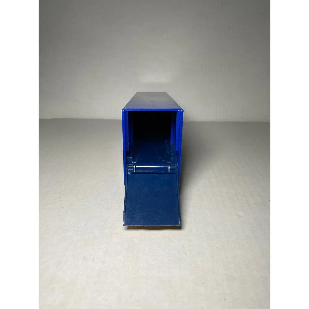 MotorMax Max Racing 05 Toy Hauler Trailer Blue Diecast Car Carrier Accessory